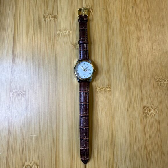 Olevs Classic Day-Date Two Tone Watch 5568L, 29mm - Picture 2 of 5